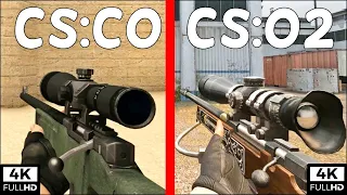 CS: Classic Offensive vs. CS: Online 2 - Weapons Comparison