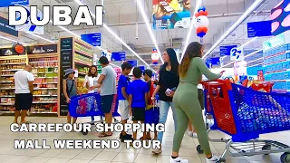 [4K] Dubai carrefour shopping mall | Carrefour hypermarket complete walking tour