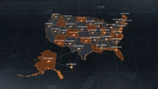 USA Map - After Effects Template