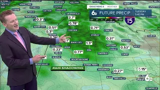 Idaho News 6 Forecast: Wet weather returns for the start of the work week