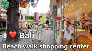 🇮🇩 4K walk Indonesia Bali | Beachwalk Shopping Center in Kuta Bali