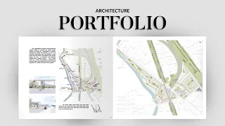 My Undergraduate Architecture Portfolio [Flip Through+Tips]