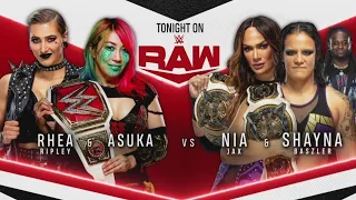 Asuka & Rhea Ripley vs Nia Jax & Shayna Baszler (Full Match Part 1/2)