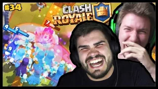 EPICKÉ KLONY V CLAN BATTLE! - Clash Royale #34 w/Fallen