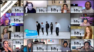 ‘TXT 'Opening Sequence' Dance Practice’ reaction mashup