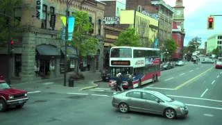 Double Decker Bus Ride-Interesting Buildings-Victoria BC