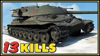 IS-7 - 13 Kills - World of Tanks Gameplay