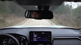 Опробование на гравии Toyota RAV4 New Dynamic Torque Vectoring