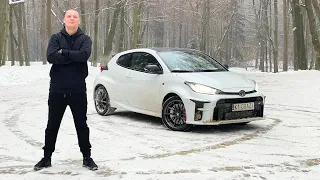 KUPIŁEM Toyote GR YARIS! *test na śniegu!* | odbiór z salonu