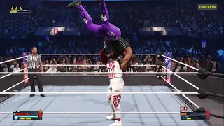 WWE2K24 Jey Uso vs Damian Priest (c)