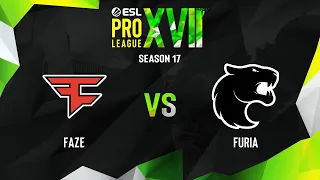 FaZe vs FURIA | Map 1 Anubis | ESL Pro League Season 17