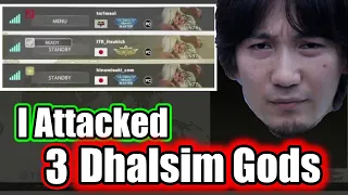 [SFV] Daigo Playing Against Japan's Best Dhalsim Players "That was One Great Improv!" [Daigo]