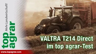 Valtra T214 Direct im top agrar-Praxistest