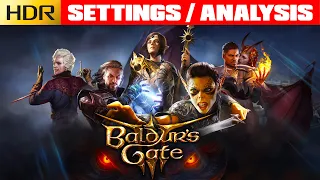 Baldur's Gate 3 PC - Best HDR Settings - HDR Is Great With The Correct Settings!