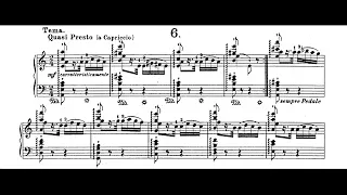 Franz Liszt - S.140 No.6, Étude d'exécution transcendante d'après Paganini (Filipec)