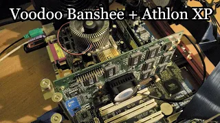 3dfx Voodoo Banshee - podkręcanie na platformie z Athlonem XP