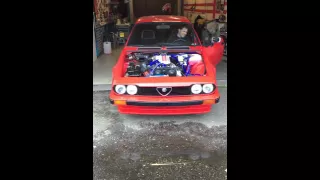 First Engine Start Alfa GTV6  @The Force Awakens@