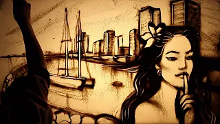 "Manila inspiration" - Philippines | beautiful sand art story by Kseniya Simonova
