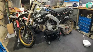 CR 250 fresh out of rehab (suckers to the side...)