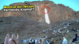 WARGA ARAB GEMPAR! Tebing Batu Tiba-Tiba Keluarkan Air Terjun. Pertanda Akhir Zaman?