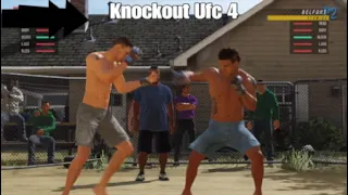 Knockouts in UFC 4