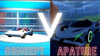 JAILBREAK: aperture VS concept speed test