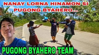 PUGONG BYAHERO HINAMON NI NANAY LORNA SA SAYAWAN.