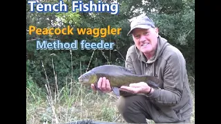 Tench Fishing.  Sit back and watch me work out the best way to catch Tench out of a weedy lake