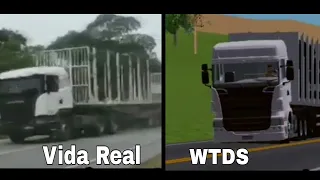 |●Quebra de asa na vida real e no World Truck Driving Simulator●| 👽💊