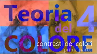 Teoria del colore, lezione n°4. I contrasti dei colori.