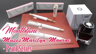 Montblanc Muses Marilyn Monroe Pearl White Series  - 2019