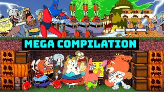 Minecraft Speedrunners VS Hunters | Mega Compilation