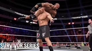 WWE 2K17 Survivor Series 2016 Goldberg vs Brock Lesnar | Prediction Highlights