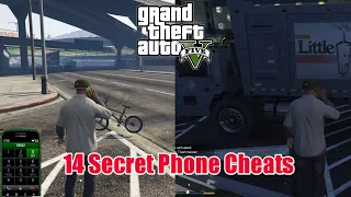 GTA 5 - 14 Secret Phone Cheats Vehicle 2021 (PC, PS3, PS4, XBOX ONE, XBOX 360)
