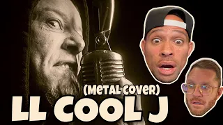 American Rapper First time reaction Mama Said Knock You Out (metal cover by Leo Moracchioli)