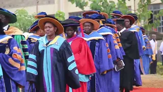Kibabii University 7th graduation procession