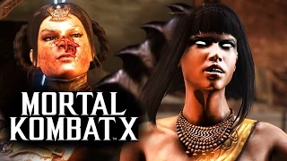 Mortal Kombat X -  Бой с Девушкой! До слез!)