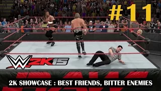 WWE 2K15 (PS4) 2K Showcase - Best Friends, Bitter Enemies #11 Walkthrough Gameplay