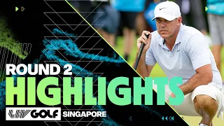 FULL HIGHLIGHTS: LIV Golf Singapore | Round 2 | 2024