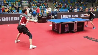 Timo Boll Warmup 2022