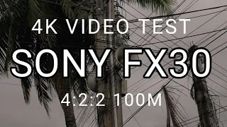 SONY FX30 SIGMA 18-50MM | 4K VIDEO TEST 4:2:2 100M | TRƯỜNG SE