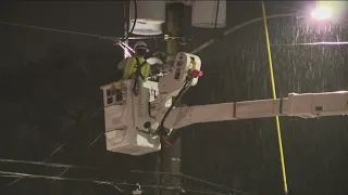 Roof partially collapses at Mary Mac's Tea Room in Atlanta