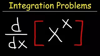 Derivative of x^x