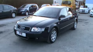 2004 Audi A4 1.9 TDI limo. Review,Start Up, Engine, and In Depth Tour