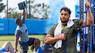 Chargers OL Begins Offseason Workouts | LA Chargers