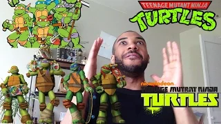 NINJA TURTLE CROSSOVER?!?! The 80s Turtles Meet the 2012 Ninjas! Transdimensional turtles