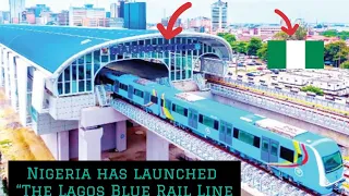 Nigeria Lagos First Ever $1.1 billion Lagos Blue Rail Line Finally Commence Operation On Monday