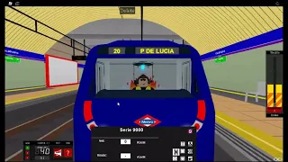 Linea 9 Metro de Madrid en roblox | ACTUALIZACION V4.1 MEJORAS