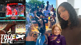 FLIGHT ATTENDANT VLOG | HAWKS GAME, NOLA W/ FRIENDS, SOLO IN MEMPHIS… how did this happen?