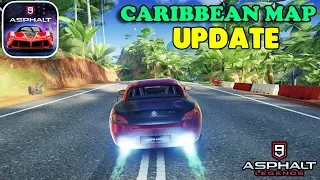 Asphalt 9 Legends - Caribbean Map Update Gameplay
